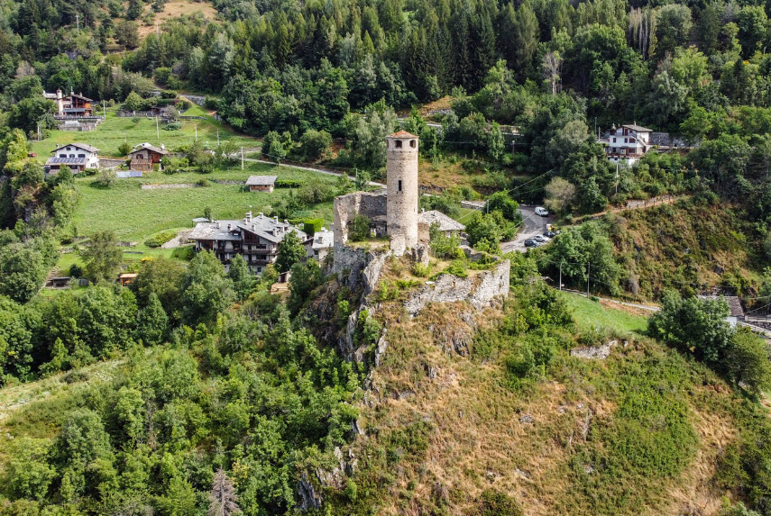 Châtelard Castle, Aosta Valley, Italy